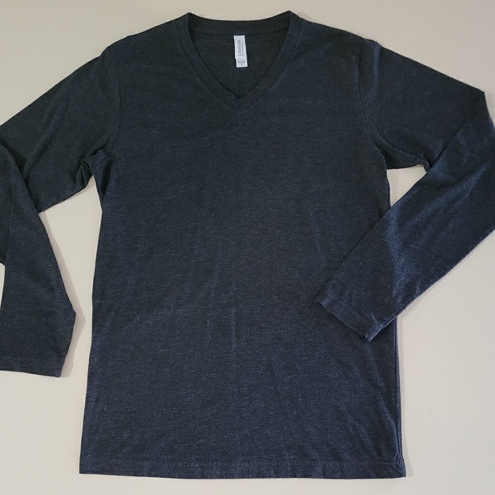 Bella Canvas Gray Long Sleeve Top